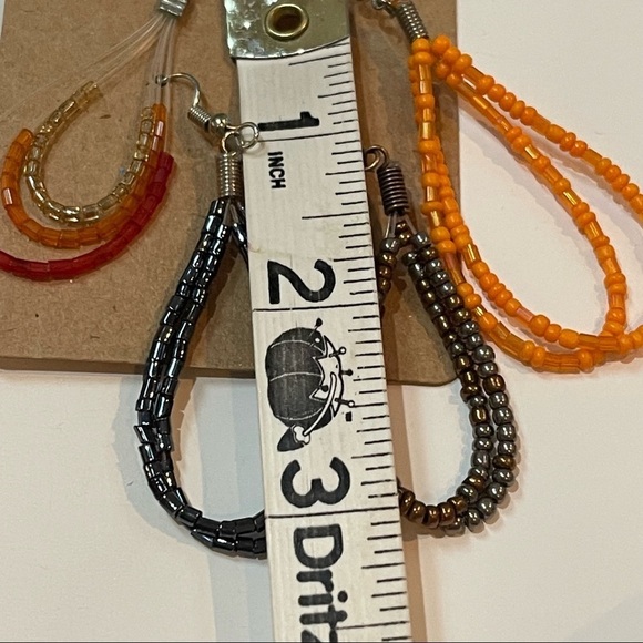 Vintage Boho Mismatch Earrings - Picture 6 of 7